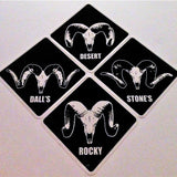 Ram Skull Sticker