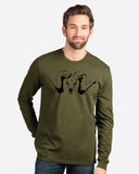 Bighorn Skull Long Sleeve