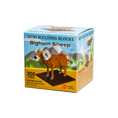 Mini Building Blocks Bighorn Sheep